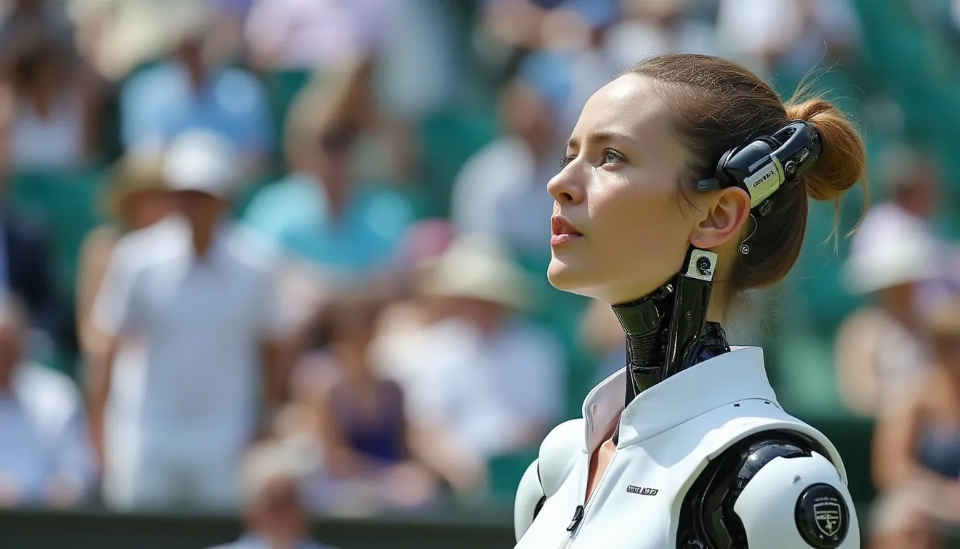 Wimbledon Embraces AI Technology, Replacing Human Line Judges in 2025